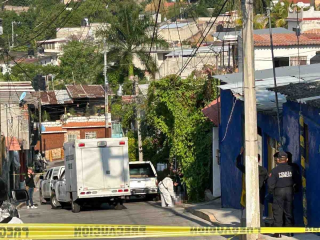 En el sitio no pudieron identificar a la víctima.