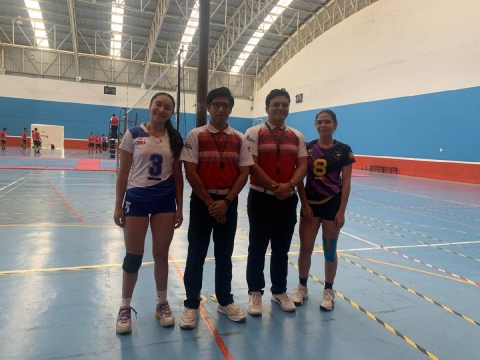 Los árbitros Javier Sánchez Rodríguez, de Cuautla, y Eric Navarrete Adán, de Yautepec, también participan en esta competencia.