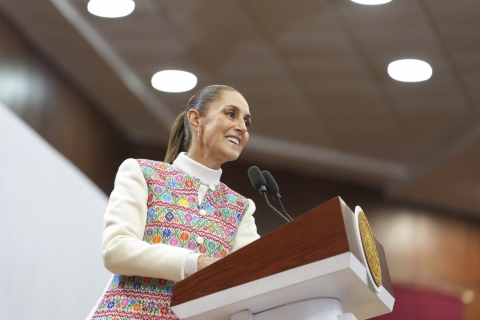  La presidenta Claudia Sheinbaum realiz&oacute; su conferencia de prensa matutina desde el estado de Puebla.
