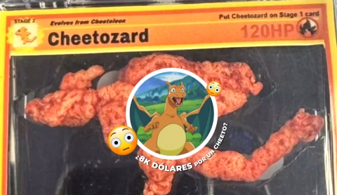 El Cheeto Más Caro del Mundo: Un &#039;Cheetozard&#039; que Vale Miles de Dólares