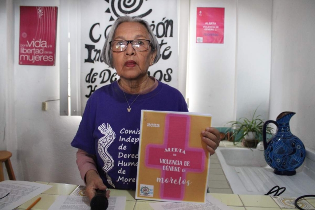 Juliana García Quintanilla presentó el informe 2023 de la Comisión Independiente de Derechos Humanos.  