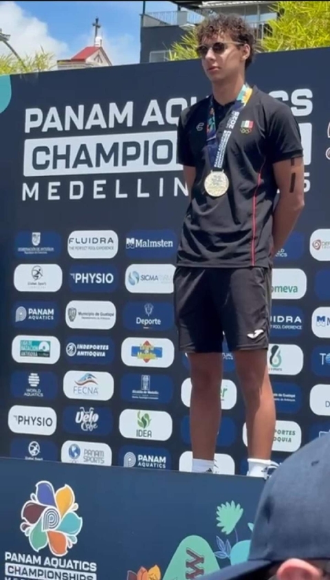 Paulo Strehlke se clasificó en primer lugar de la categoría 18-19 de los 10 kilómetros, con un tiempo de 2:00:51.