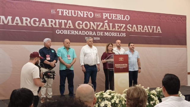 En una rueda de prensa poco después del cierre de las casillas, Margarita González confió en su victoria y anunció la espera de los resultados oficiales. Por lo noche convocó a una concentración pública este día para celebrar el triunfo de su proyecto.  