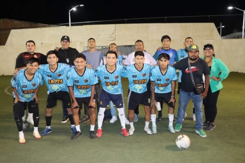 La escuadra varonil de La 224 cayó ante el Doña Chela por marcador de 7-5.