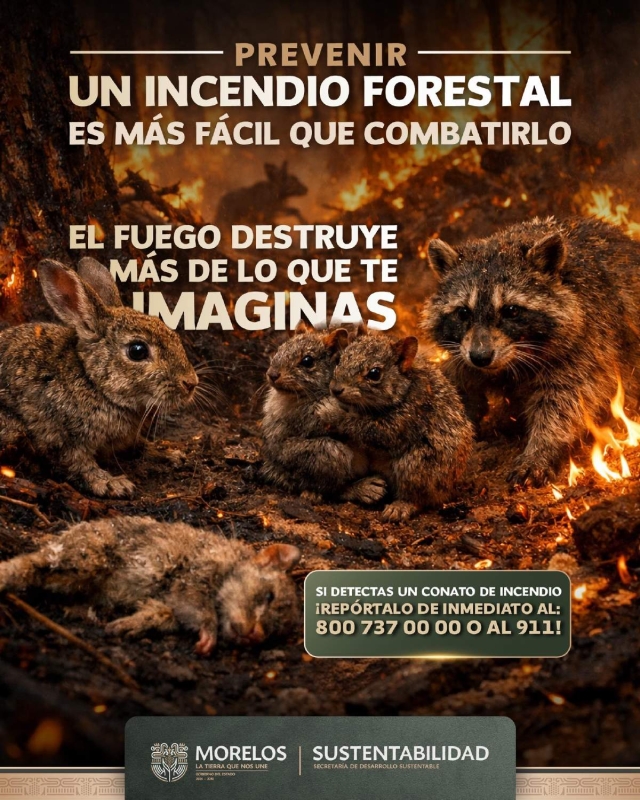 Al alza, incendios forestales