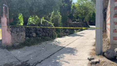 La calle donde ocurrió el hecho.