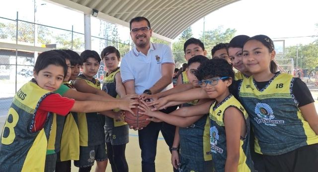 Gobierno de Jiutepec participa en el desarrollo de niñas y niños a través del deporte
