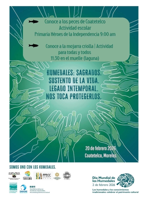 Reconocen en Coatetelco importancia de los humedales