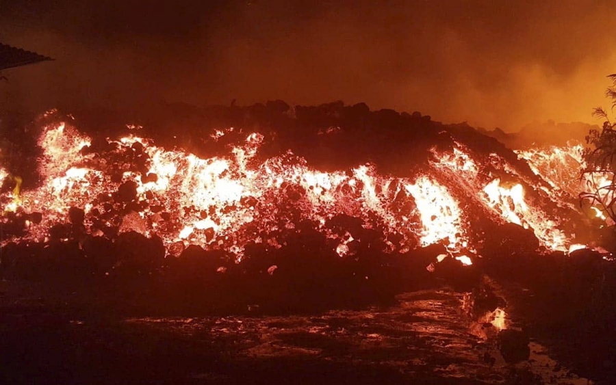 Erupción de volcán Nyiragongo amenaza con arrasar dos países en África.