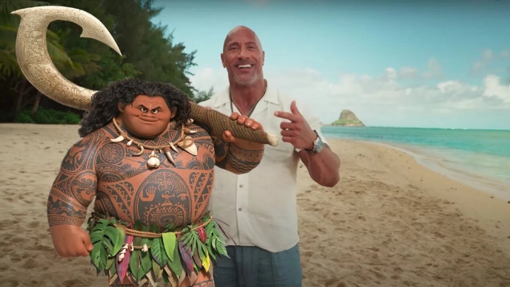 &#039;La Roca&#039; revela que dará vida a &#039;Maui&#039; en el live action de Moana