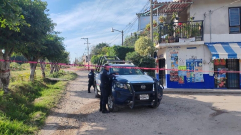 La víctima fue localizada envuelta en cobijas.