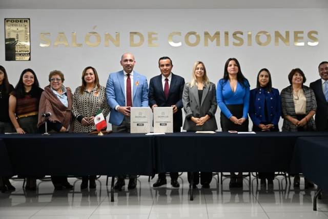 Presenta Gobierno de Morelos Paquete Económico 2026 al Congreso del estado con visión social, disciplina financiera y total transparencia