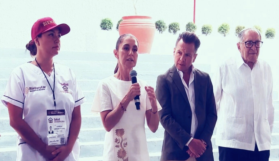 Sheinbaum lanza en Jalisco el programa 'Salud casa por casa' para atender enfermedades crónicas