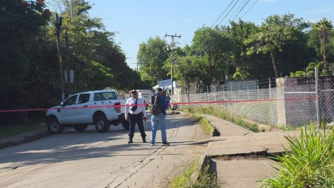 La circulación estuvo restringida en un tramo del Par Vial hasta que retiraron el cuerpo.