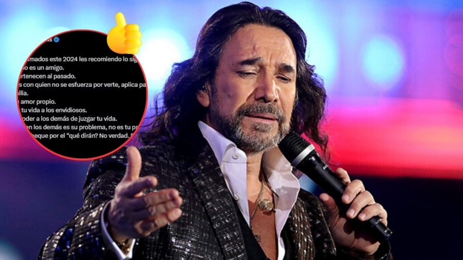 Marco Antonio Solís da 8 consejos para no salir lastimado en 2024