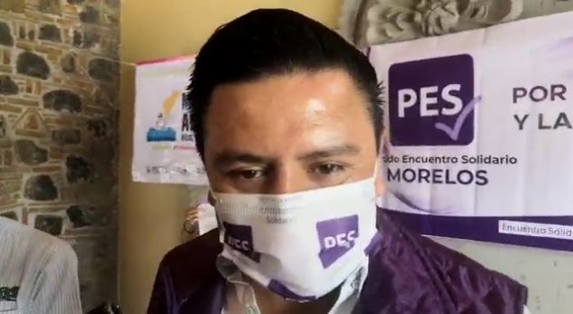 Asegura dirigente del PES Morelos que no hay ruptura con Morena