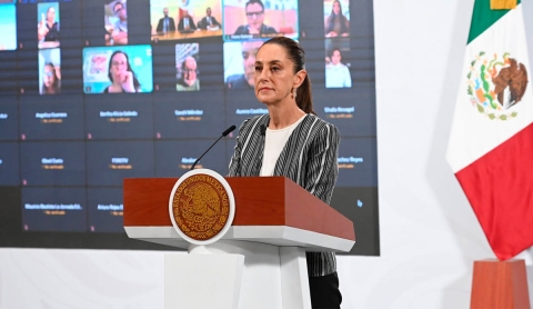 Sheinbaum confirma que EU ya cuenta con permiso para entrar al buque Cuauhtémoc