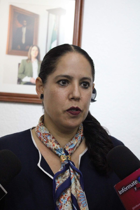 Karla Aline Herrera, secretaria de Educación, informó que en escuelas se modificarán horarios de actividades al aire libre por las altas temperaturas. 