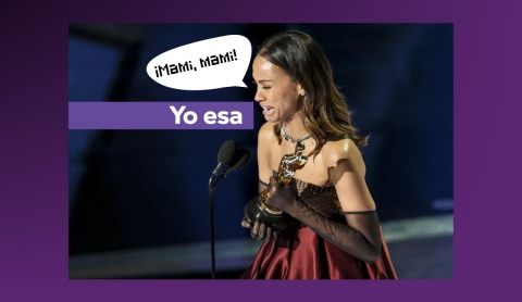 &quot;¡Mami, mami, mamii!&quot; El grito de Zoé Saldaña tras ganar el Óscar que desató una ola de memes