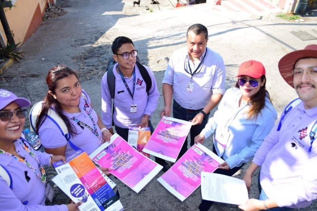 El Instituto de la Mujer de Cuernavaca y el Instituto Nacional de la Salud Pública trabajan en un diagnóstico de salud poblacional en Villa Santiago