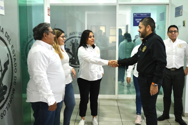 Visita presidente del TSJ diversas sedes del Poder Judicial