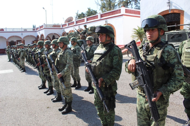 Arriban a Morelos 300 elementos de la Sedena para inhibir la delincuencia y mejorar la seguridad ciudadana