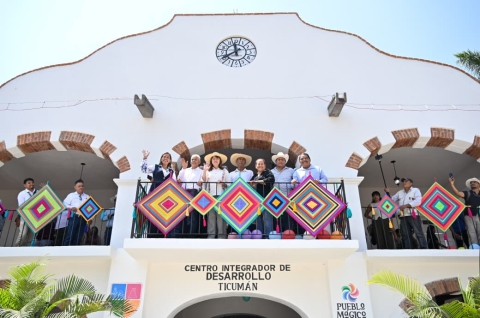 Anuncia Margarita Gonz&aacute;lez Saravia proyectos de desarrollo en Ticum&aacute;n