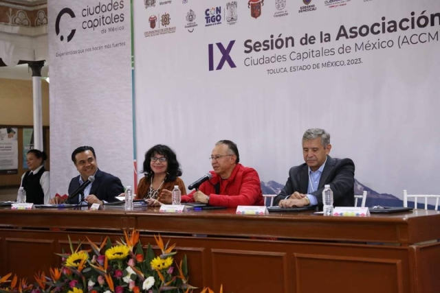 Coinciden Urióstegui y alcaldes de ciudades capitales de México en reforzar finanzas municipales