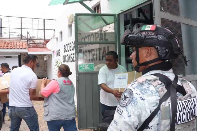 Arriba a Morelos papelería del proceso electoral extraordinario para elegir a integrantes del PJF