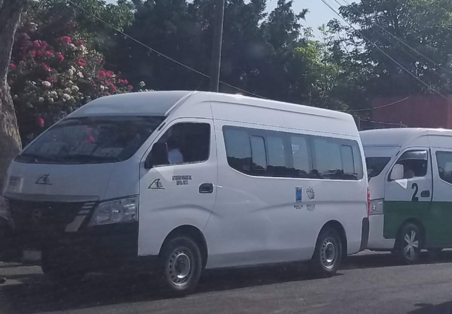 Las unidades del transporte colectivo ya circulan casi en su totalidad.