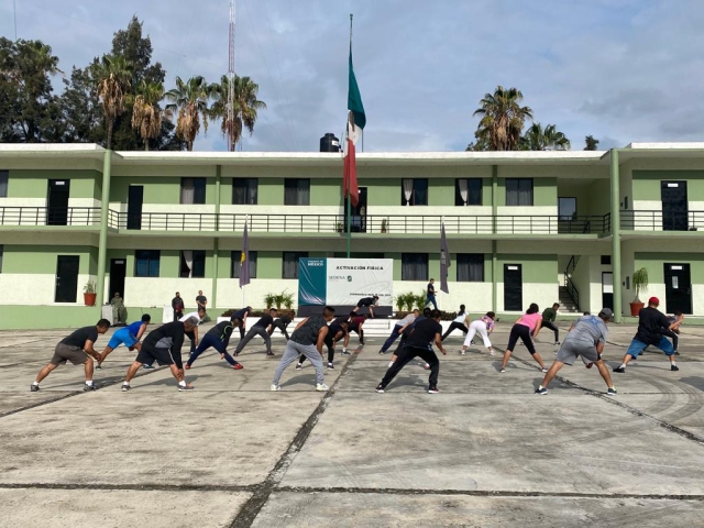 Activación física en el Tercer Regimiento Blindado de Reconocimiento