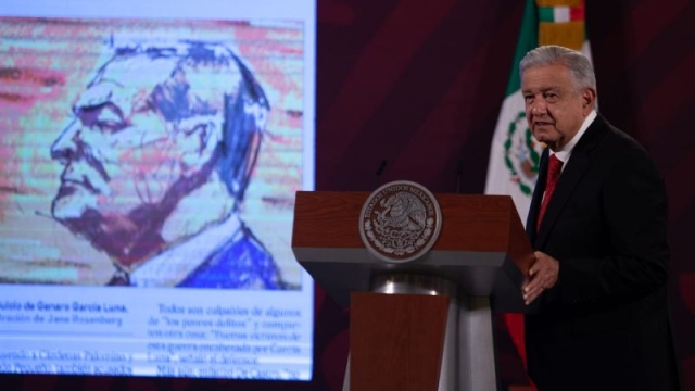 AMLO anuncia informe diario en la &#039;mañanera&#039; del juicio contra García Luna