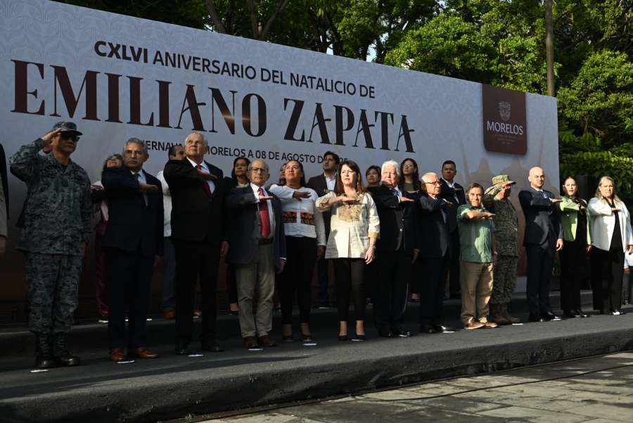 Cumple gobierno de Margarita González Saravia reivindicación con la historia y el legado zapatista