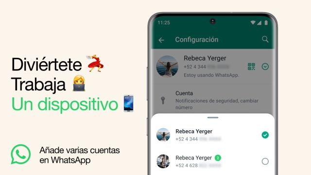 WhatsApp revoluciona la mensajería: Dos cuentas en un solo dispositivo