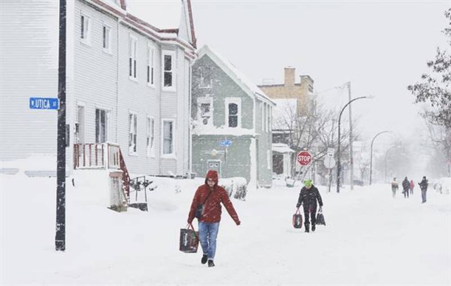 EU declara estado de emergencia en Nueva York por tormenta invernal Elliot