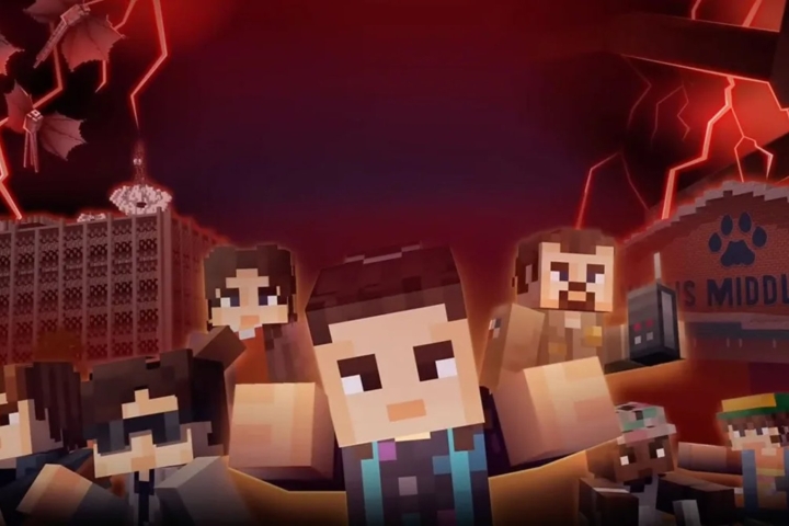 Minecraft lanza DLC de Stranger Things para celebrar el final de la serie