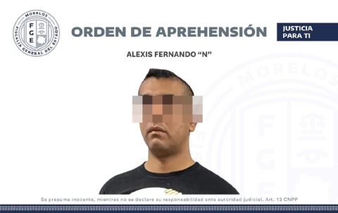 Capturan a individuo acusado de homicidio