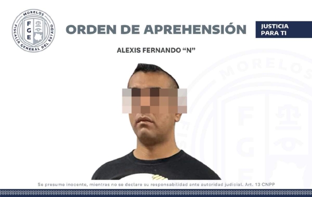 Capturan a individuo acusado de homicidio