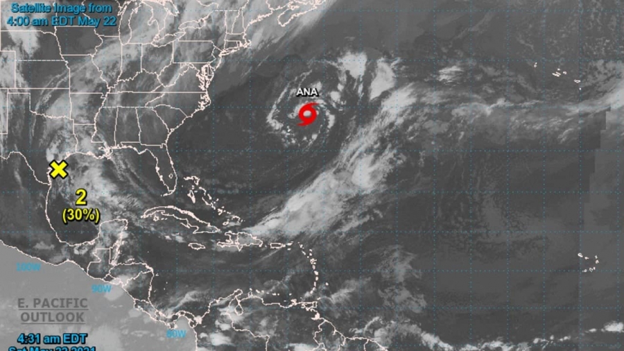 Se forma la tormenta subtropical Ana.