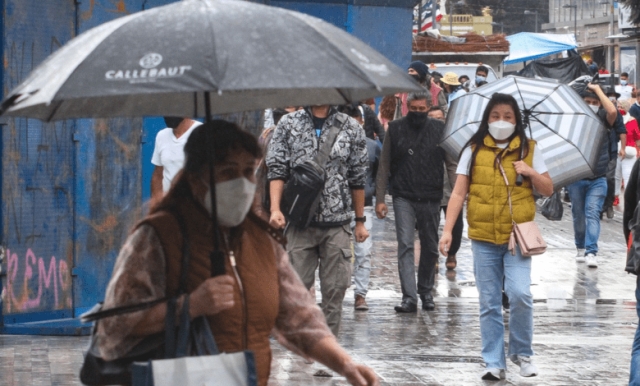 Lluvias con posible caída de granizo afectarán gran parte del país