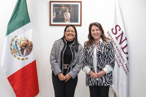 Fortalece Gobierno de Morelos vínculos con el Sistema Nacional DIF