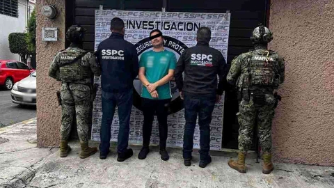 Detienen en CDMX a ‘Pupusita’, ligado al Cártel de Sinaloa