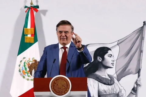 Ebrard destaca el trato preferencial de EU por la estrategia de Sheinbaum