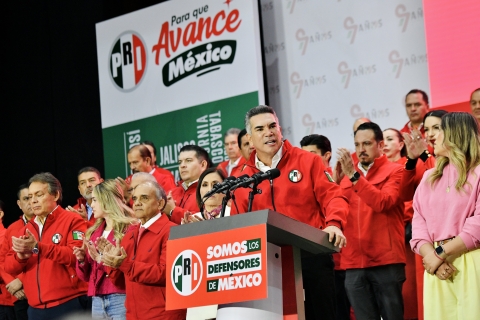 Alito Moreno presenta 'Defensores de M&eacute;xico'; PRI abre candidaturas sin militancia