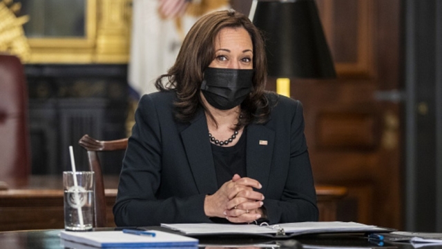 Kamala Harris, frustrada por la situación en la frontera con México.