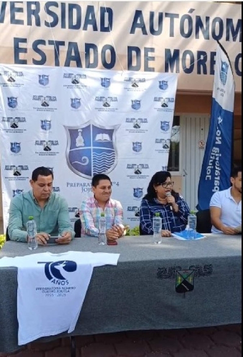 La Preparatoria de Jojutla celebrará con diferentes actividades sus primeros 70 años de fundación.