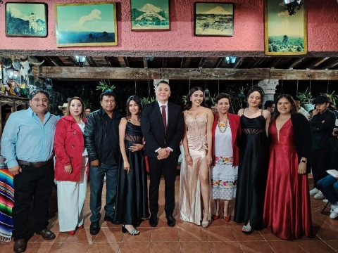 Habitantes de Ocuituco celebran Grito de Independencia