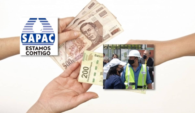 Paga SAPAC a trabajadores