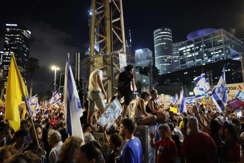Protestas en Israel por rehenes de Gaza: familias exigen fin de la guerra