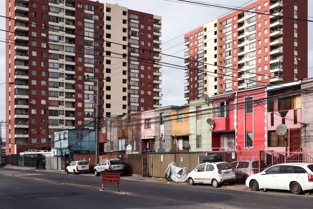 Quinta Monroy, Iquique, Chile, en noviembre de 2020. Foto de Cristóbal Palma.